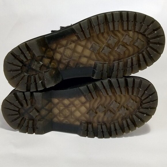 Dr.Martens Devon Bex J Boots Shoes Star Buckles Size 13 US zipper - Picture 4 of 5